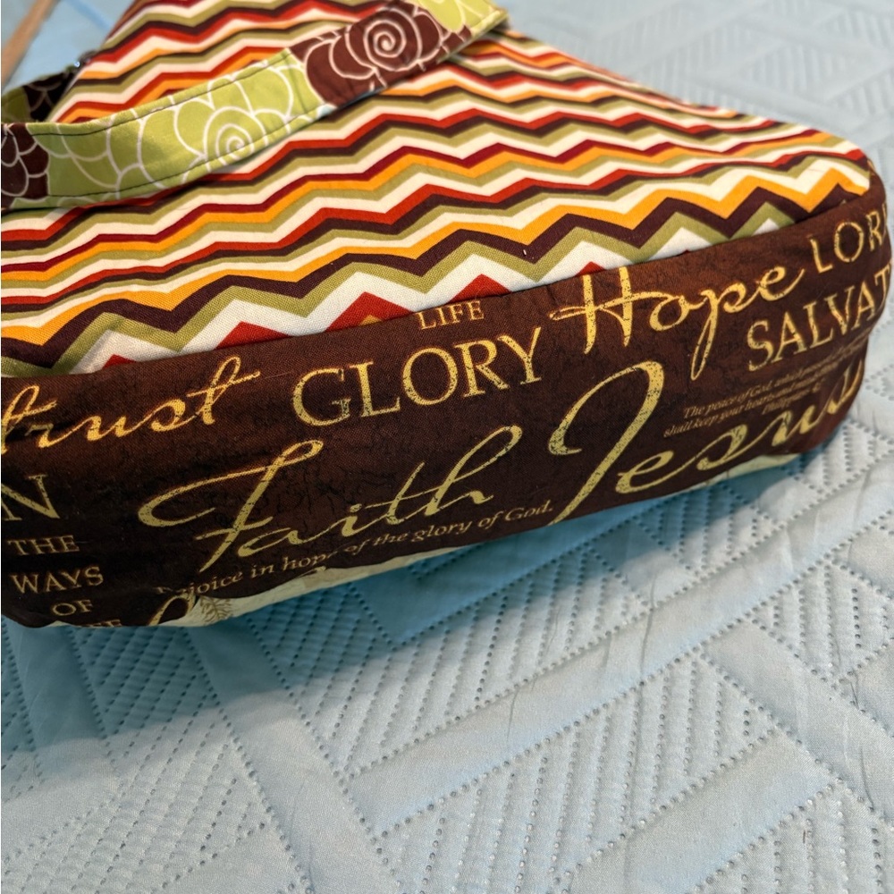 Stylish Multicolor Women's Purse Patchwork Hand Made in Zimbabwe - Picture 8 of 9